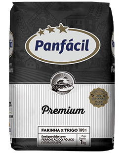 Farinha de Trigo Panfácil Premium Tipo 1 1kg e 5kg